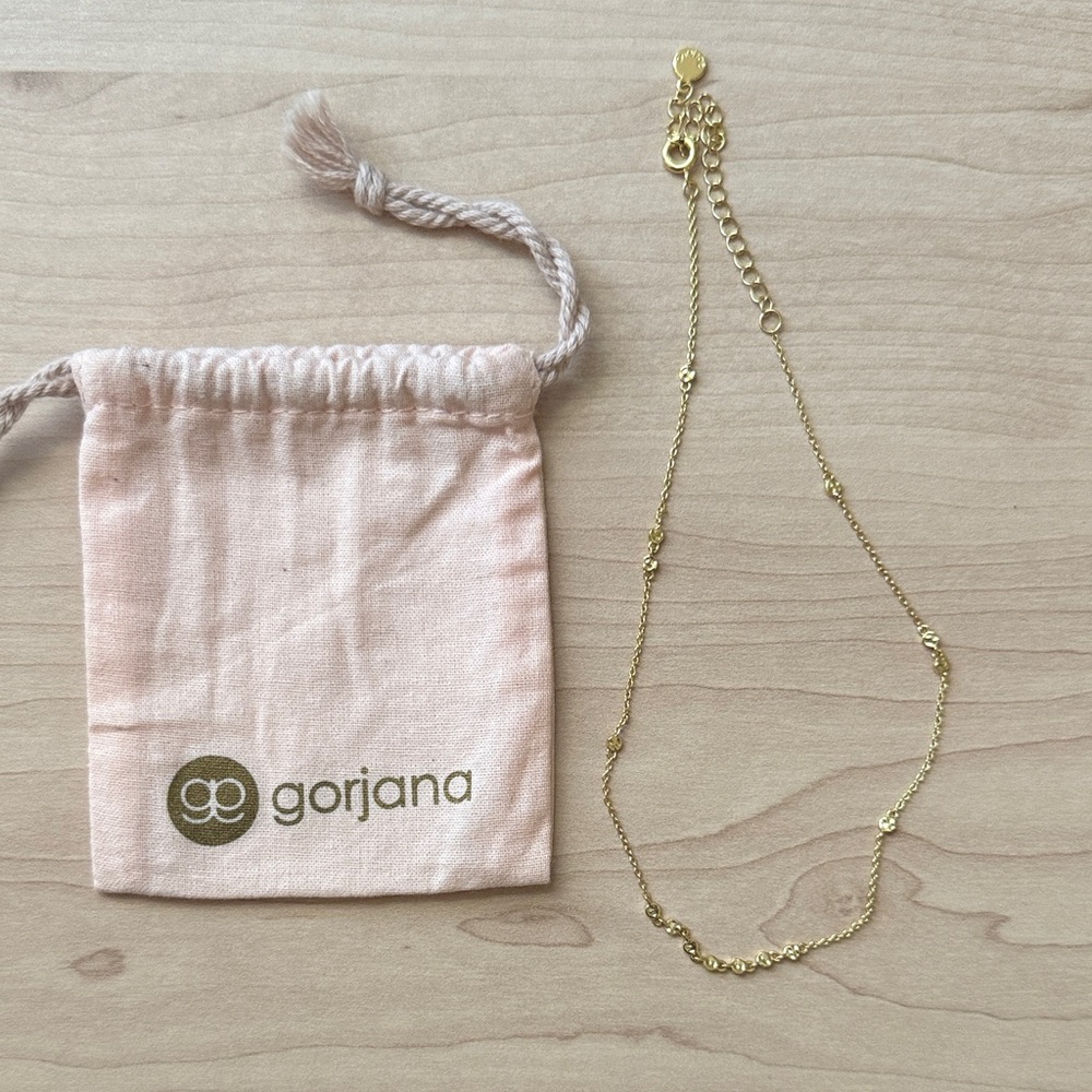 Gorjana Delicate Gold Necklace - Picture 2 of 7